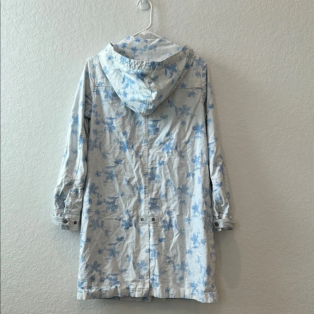 Free People Floral Hooded Jacket